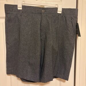 Swiss Tech Gray Flat Front Shorts